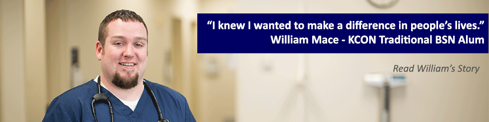 William Mace's Traditional BSN Story